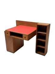 Art Deco Modernist Desk by P.E.L. Izeren for De Genneper Molen, 1920s